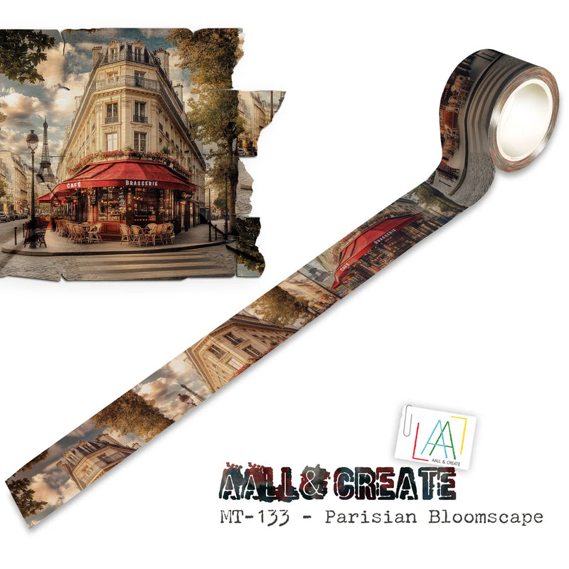 AALL and Create - Layer-It-Up Collection - Washi Tape - Parisian Bloomscape