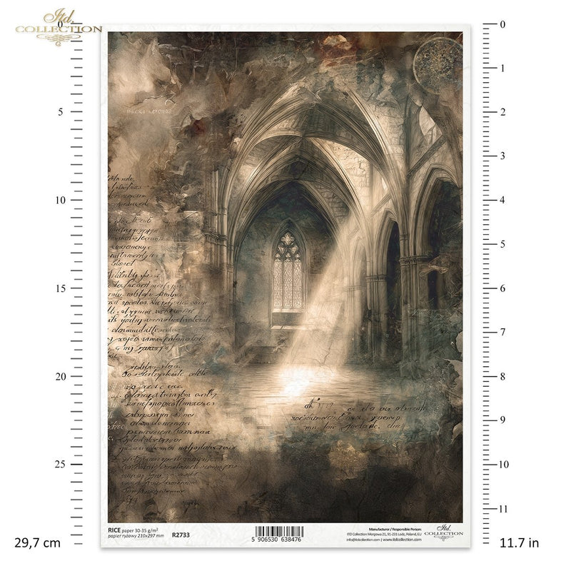 ITD Collection - Light & Shadow - Rice Paper - R2733