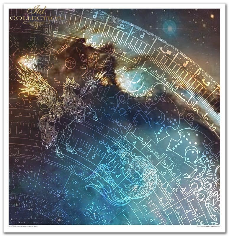 ITD Collection - An Undiscovered Magical World Scrapbooking Papers