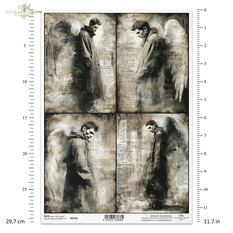 ITD Collection - Light & Shadow - Rice Paper - R2724