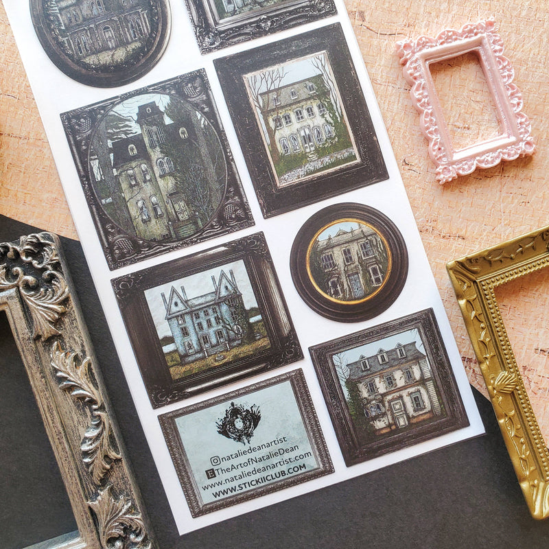 STICKII - Haunted Houses Sticker Sheet