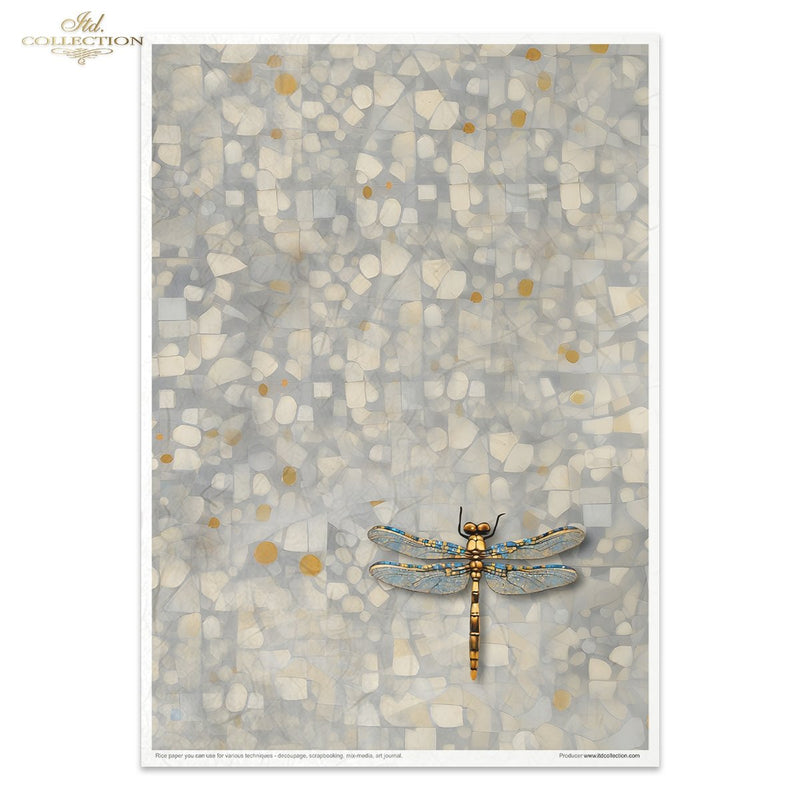 ITD Collection - Inspired by Klimt - Rice Paper Set