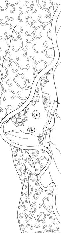 Rockpool Publishing - Cats Coloring Bookmarks