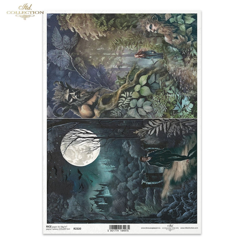ITD Collection - Forest Moon - Rice Paper