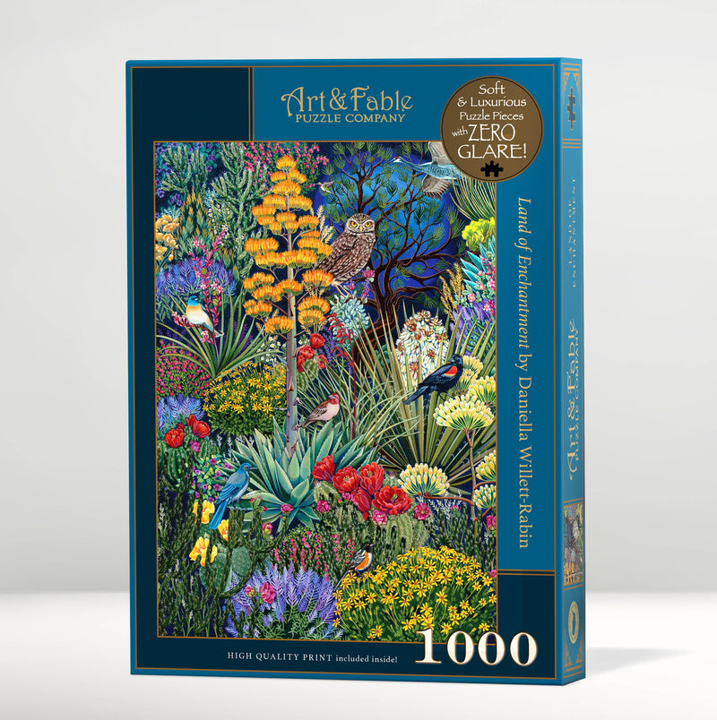 Art & Fable Puzzle Company - Land of Enchantment - 1000pc Velvet-Touch Puzzle