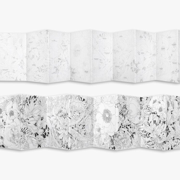 Leila Duly - Floralicious: A Coloring Frieze