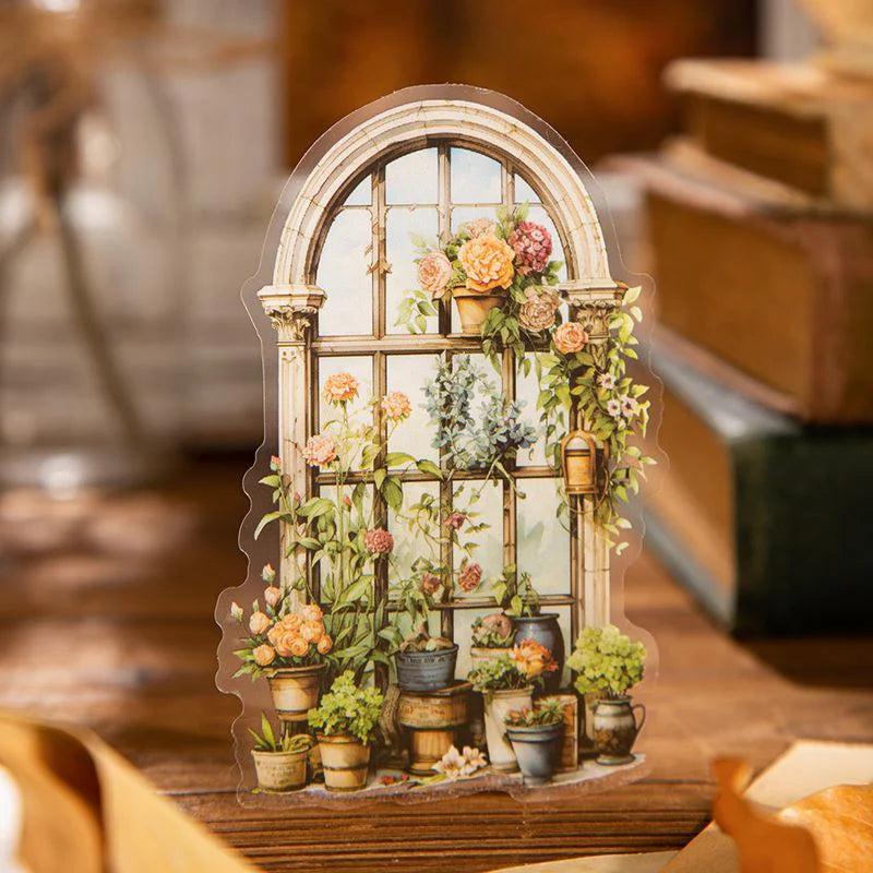 Flower Window Stickers