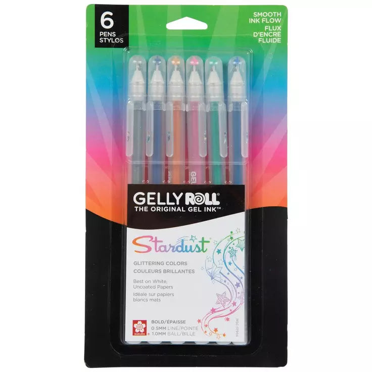 Sakura - Gelly Roll Stardust Glittering Colors - Meteor Pack