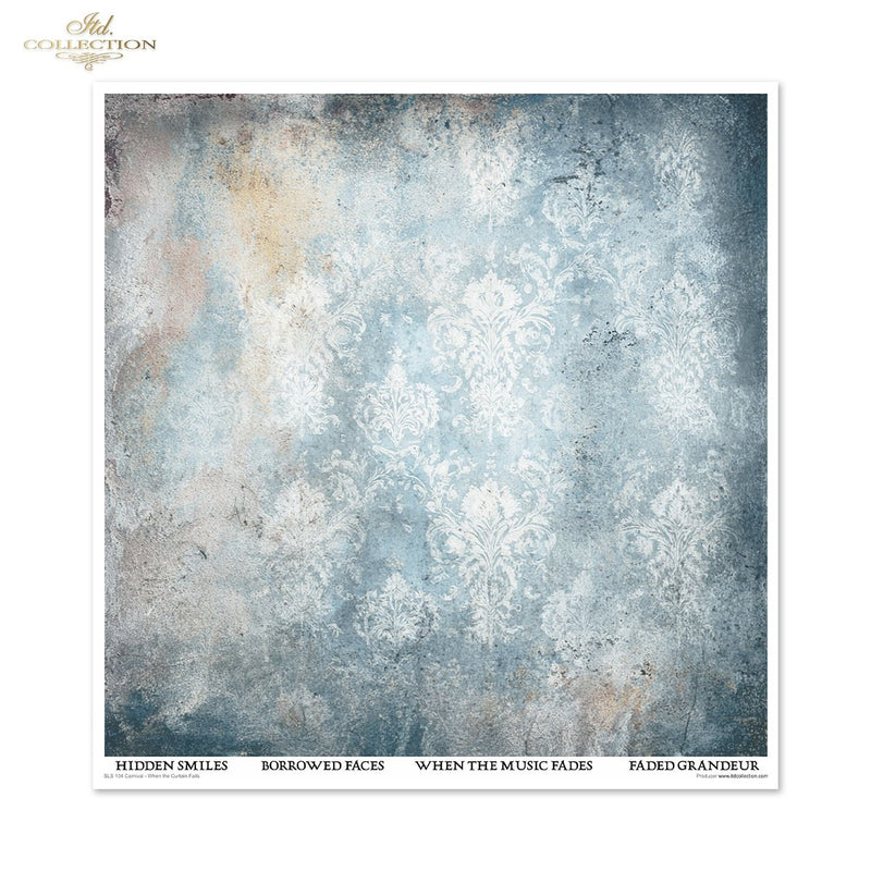 ITD Collection - Carnival - When the Curtain Falls - 12 x 12 Scrapbooking Papers