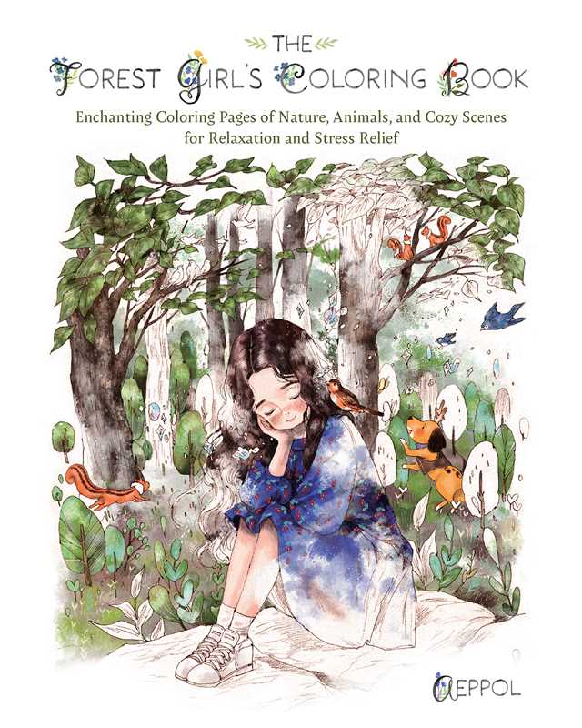 Aeppol - Forest Girl's Coloring Book
