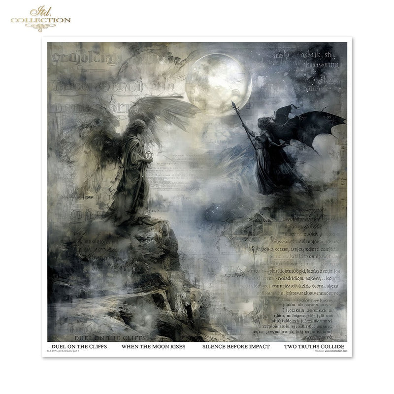 ITD Collection - Light & Shadow Part 1 Scrapbooking Papers