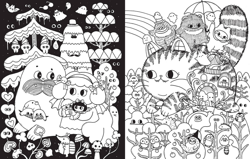 Lulu Mayo - A Million Little Monsters Coloring Book