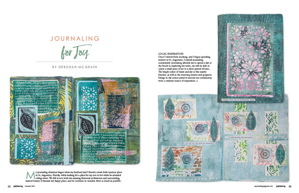 Art Journaling - Volume 18 - Issue 1 - Winter 2026