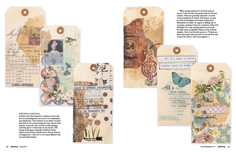 Art Journaling - Volume 18 - Issue 2 - Spring 2026