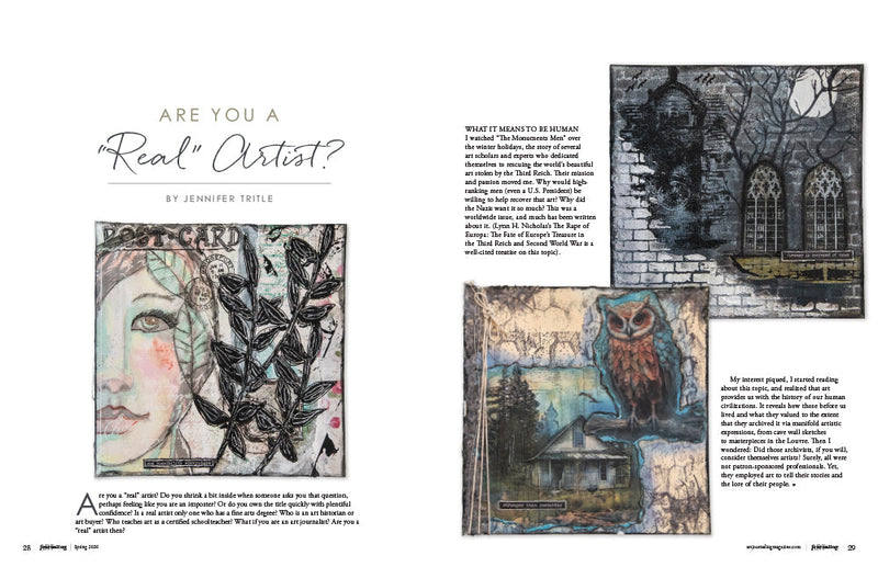 Art Journaling - Volume 18 - Issue 2 - Spring 2026