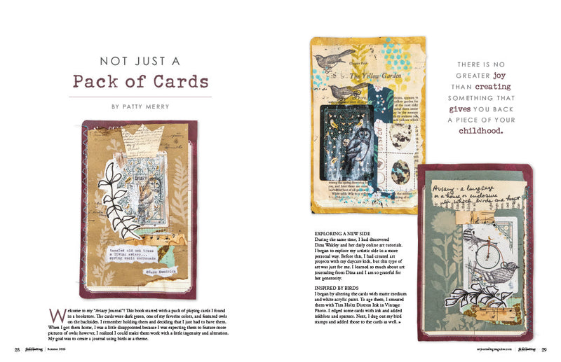 Art Journaling - Volume 18 - Issue 3 - Summer 2026