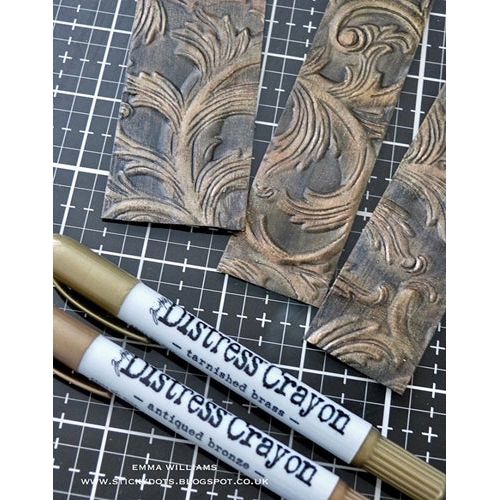 Ranger Ink - Tim Holtz - Distress Crayons Metallics Set