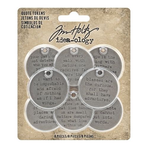 Tim Holtz - Idea-ology - Quote Tokens