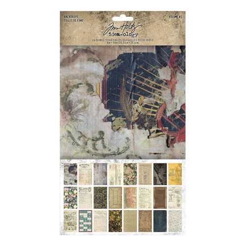 Tim Holtz - Idea-ology - Backdrops Volume 2