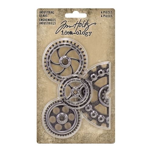 Tim Holtz - Idea-ology - Industrial Gears Embellishments