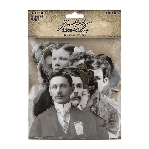 Tim Holtz - Idea-ology - Paper Dolls Portraits