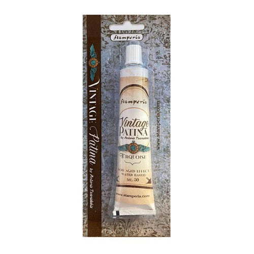 Stamperia - Vintage Patina - Turquoise
