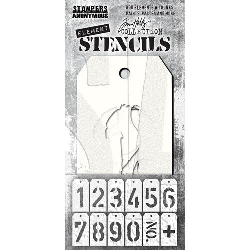 Stampers Anonymous - Tim Holtz - Layering Stencil - Freight