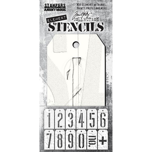 Stampers Anonymous - Tim Holtz - Layering Stencil - Mechanical