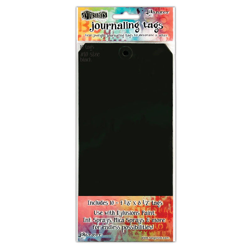 Ranger Ink - Dylusions Journaling Black Tags Mixed Media #10