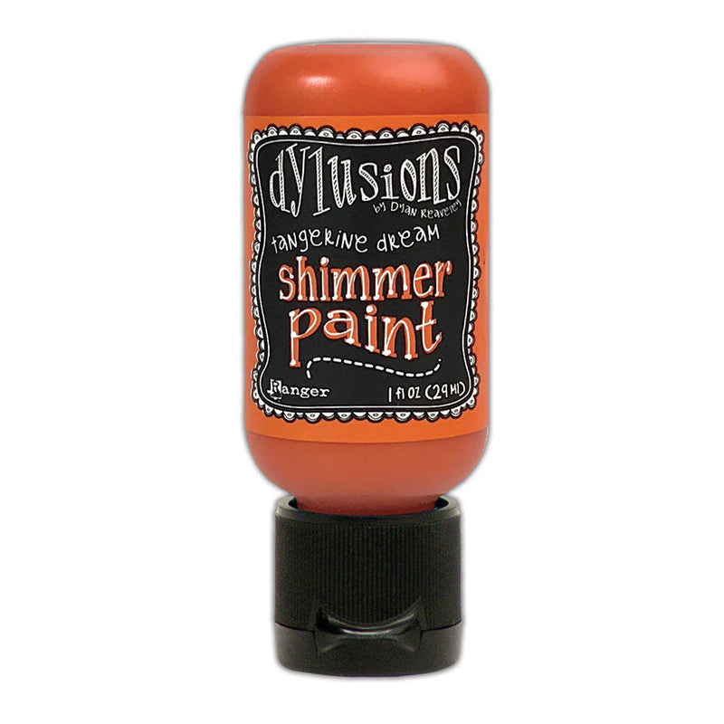 Ranger Ink - Dylusions Shimmer Paints - Tangerine Dream
