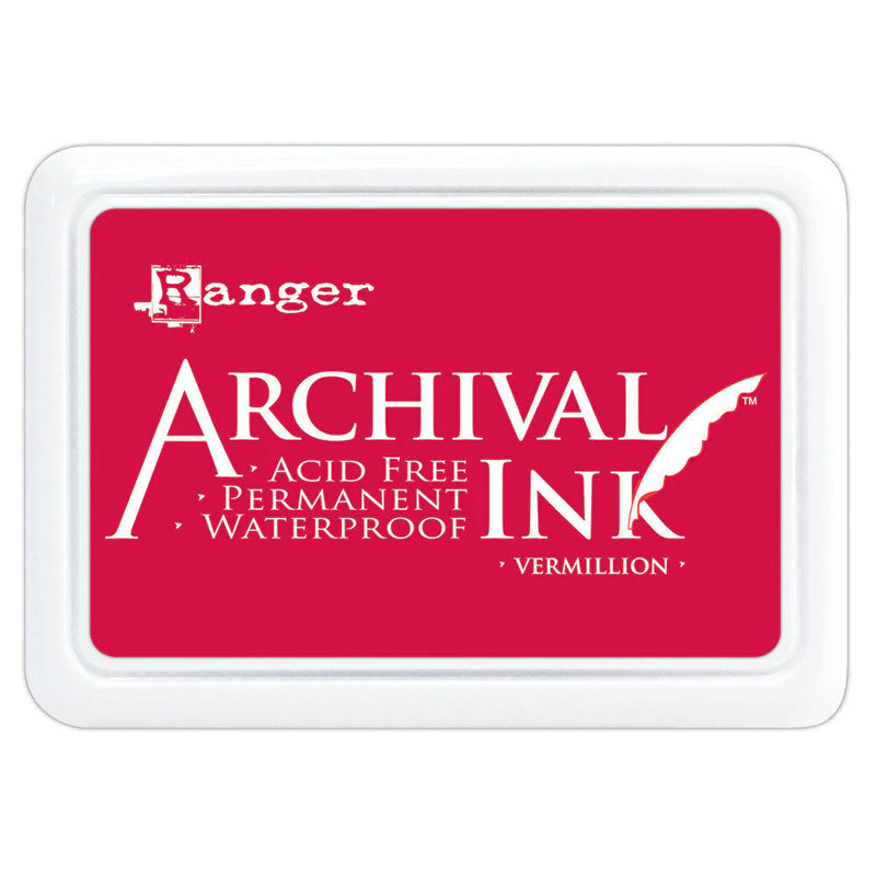 Ranger Ink - Archival Ink Pad - Vermillion