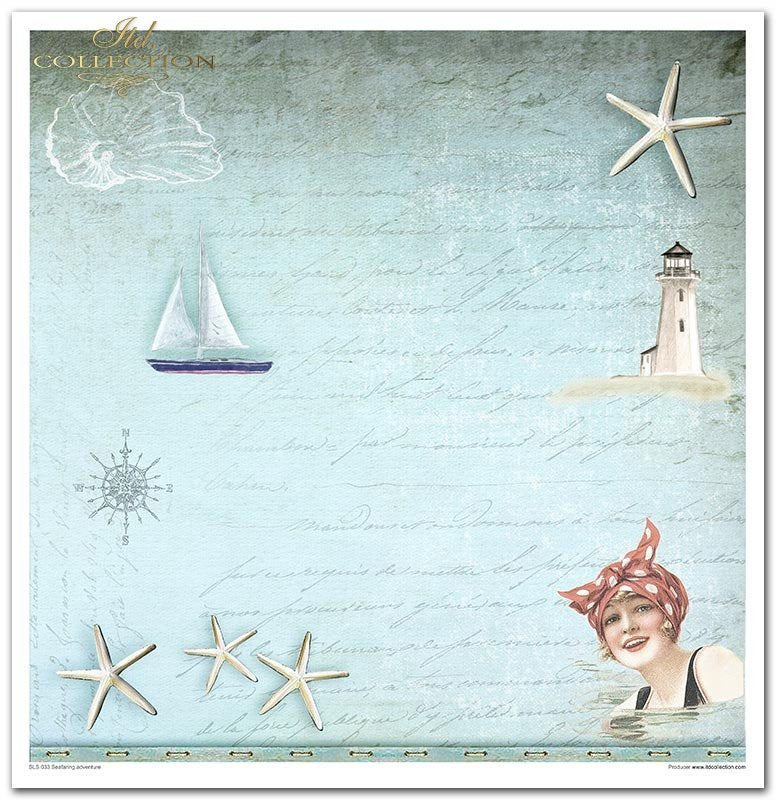 ITD Collection - Seafaring Adventure Scrapbooking Papers