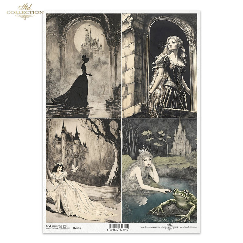 ITD Collection - Lost in a Fairy Tale - Rice Paper - R2541