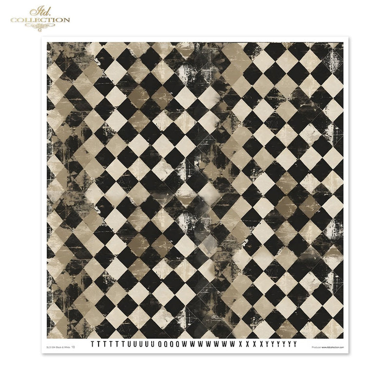 ITD Collection - Black & White Scrapbooking Papers