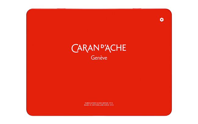 Caran d'Ache - Set of 30 Colored Pencils SUPRACOLOR™ Aquarelle in Metal Box