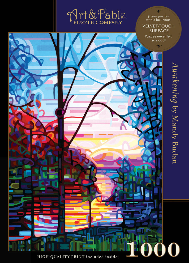 Art & Fable Puzzle Company - Awakening - 1000-pc Velvet-Touch Jigsaw Puzzle