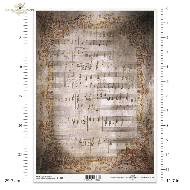 ITD Collection - Sheet Music - Rice Paper