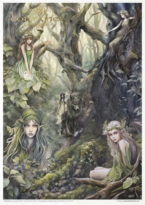 ITD Collection - Mysterious Creatures Rice Paper Set