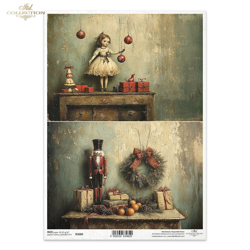 ITD Collection - Retro Toys - Rice Paper - R2680