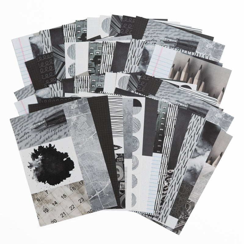 Archer and Olive - Ink & Type Collage Paper Pad