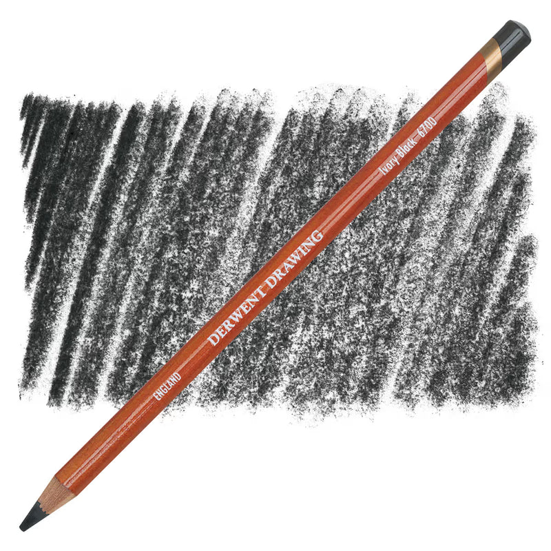 Derwent - Drawing Pencil - Ivory Black 6700