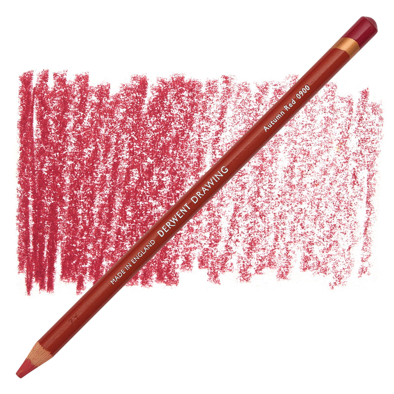 Derwent - Drawing Pencil - Autumn Red 0900