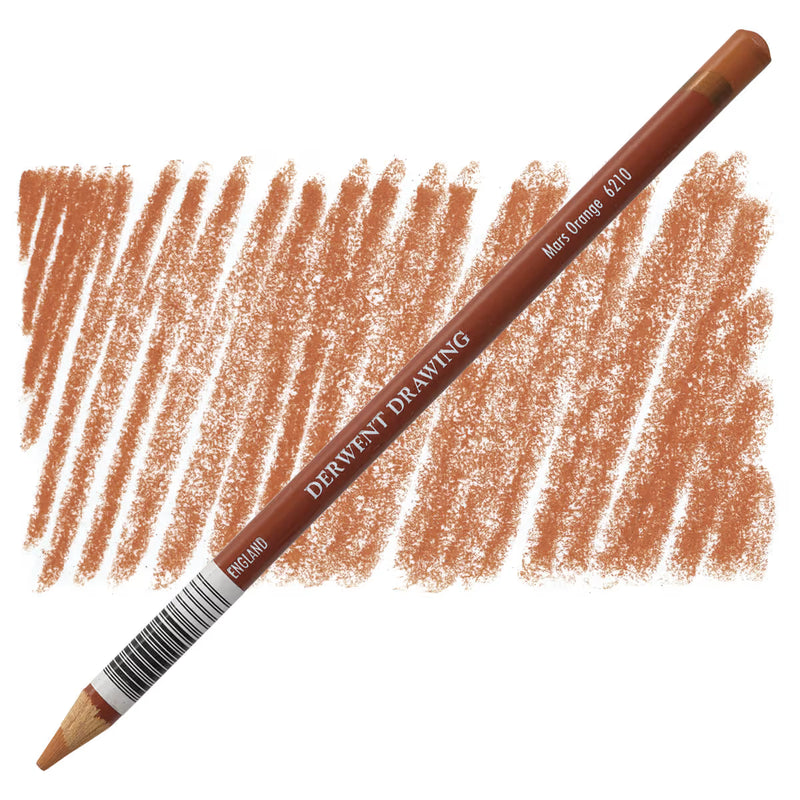 Derwent - Drawing Pencil - Mars Orange 6210