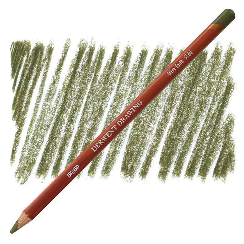 Derwent - Drawing Pencil - Olive Earth 5160
