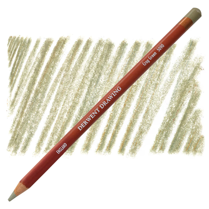 Derwent - Drawing Pencil - Crag Geen 5090