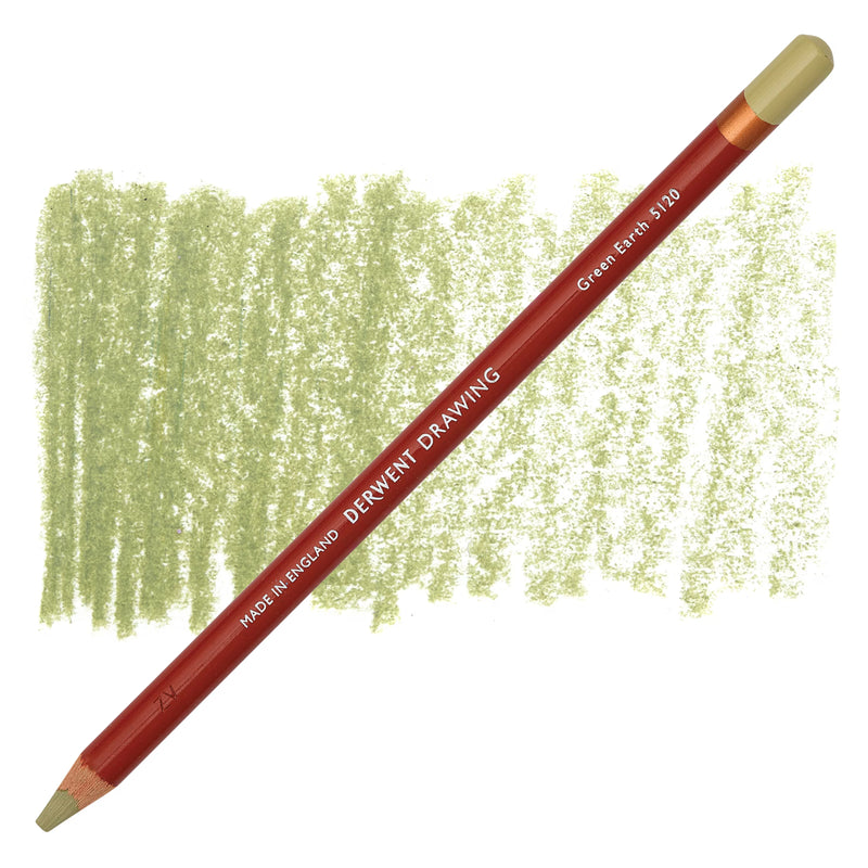 Derwent - Drawing Pencil - Green Earth 5120