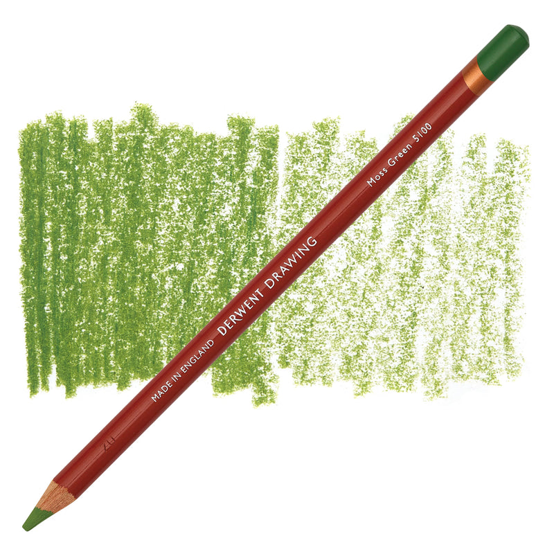Derwent - Drawing Pencil - Moss Green 5100