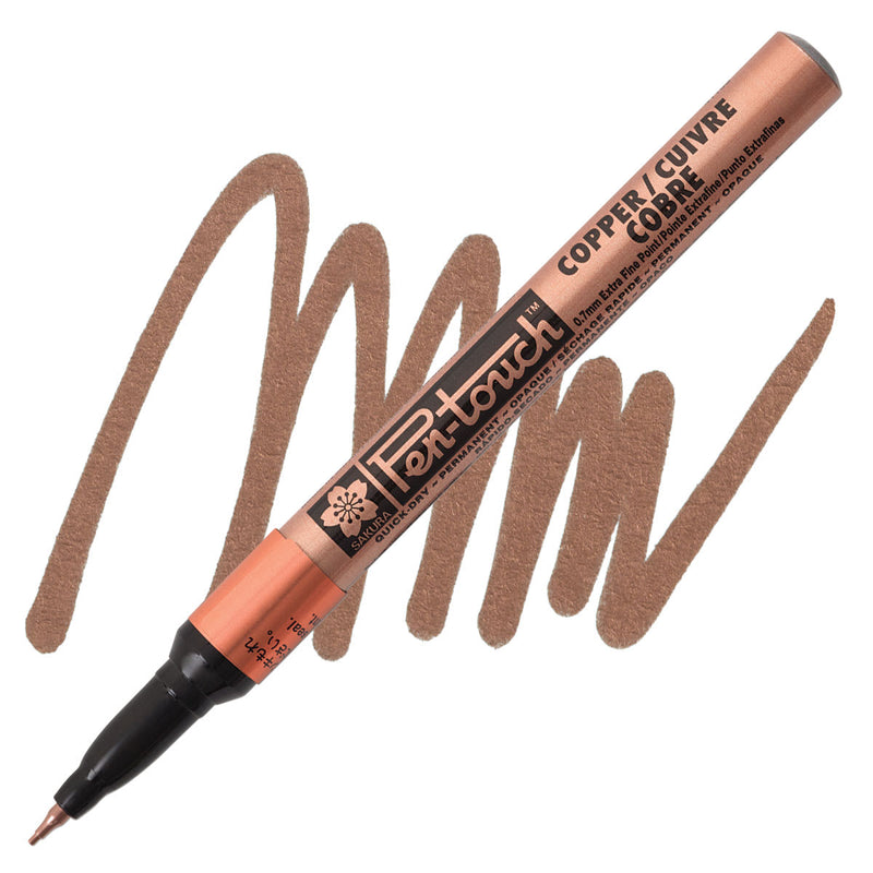 Sakura - Pen-Touch Paint Marker - Extra Fine 0.7MM - Copper