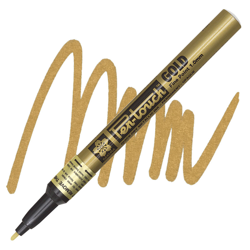 Sakura - Pen-Touch Paint Marker - Fine 1.0MM - Gold