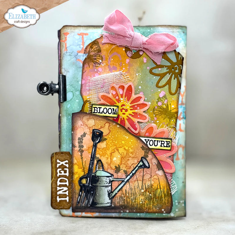 Elizabeth Craft Designs - In the Garden Collection - Dies - Bloom File Folder